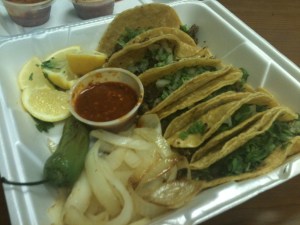 La Paisanita Tacos to go